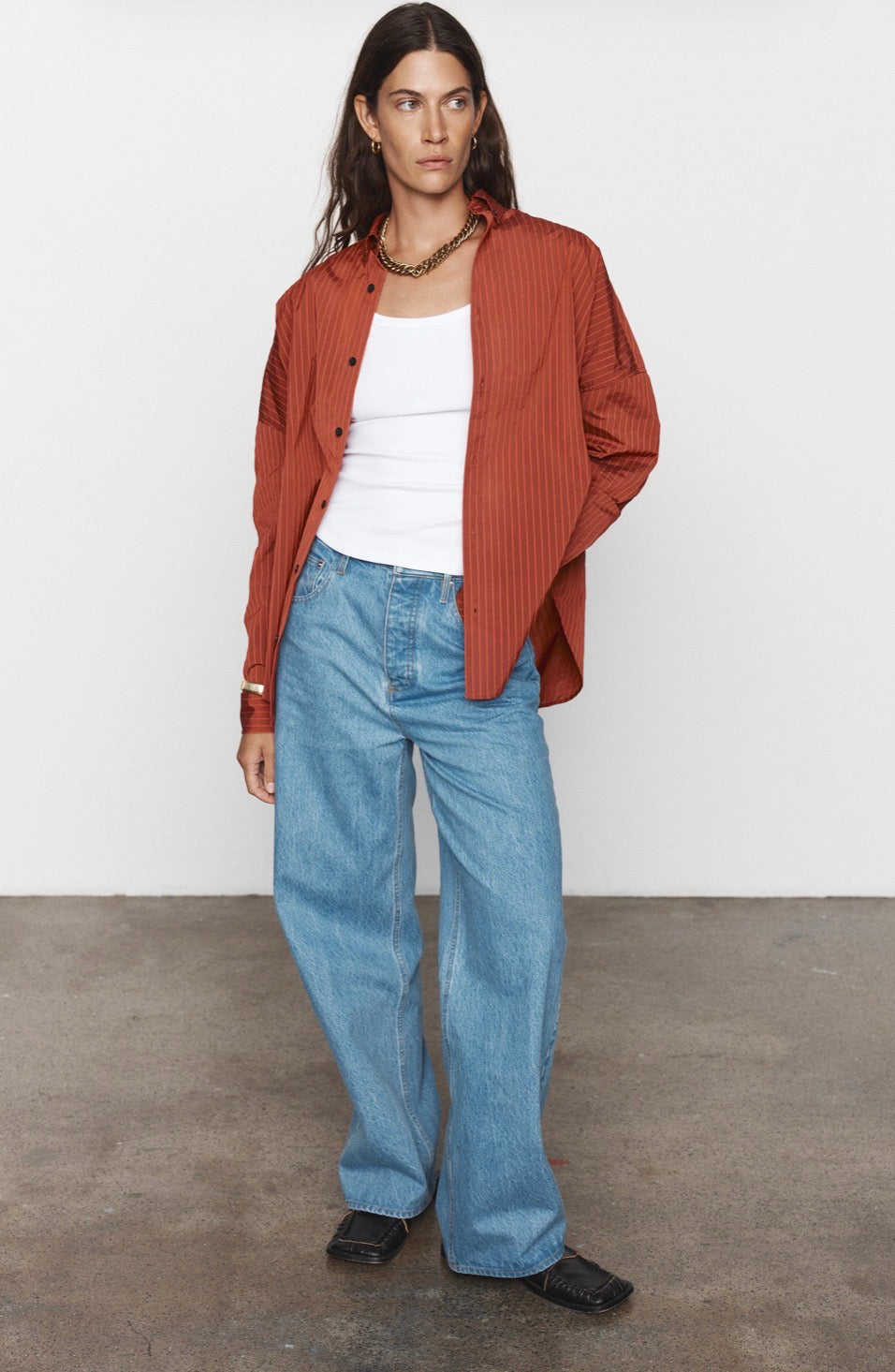 Mercia Shirt Red | Blanca
