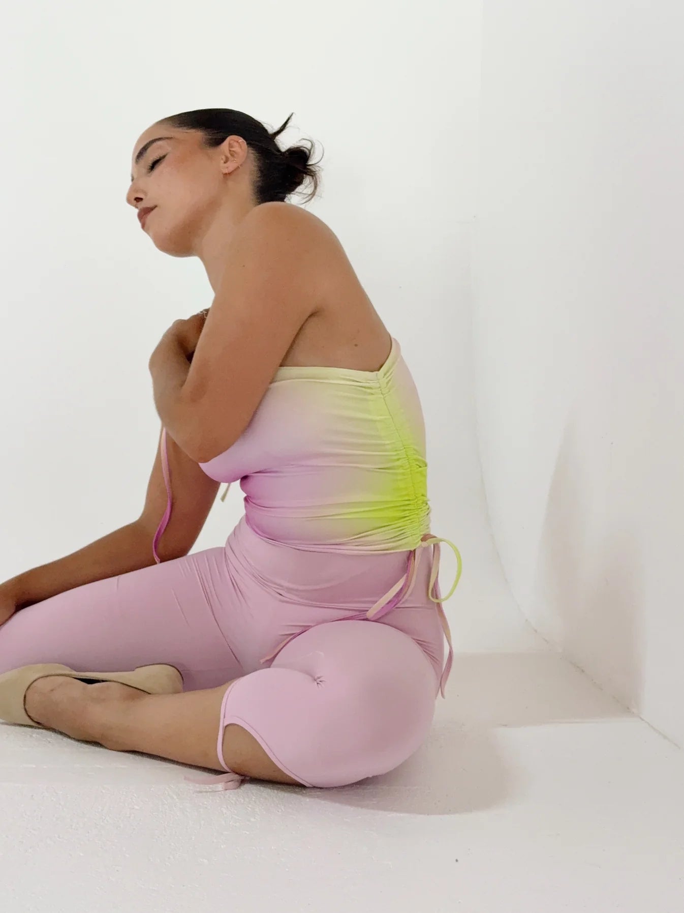 One Shoulder Top - Lemon Pop | Eeyo