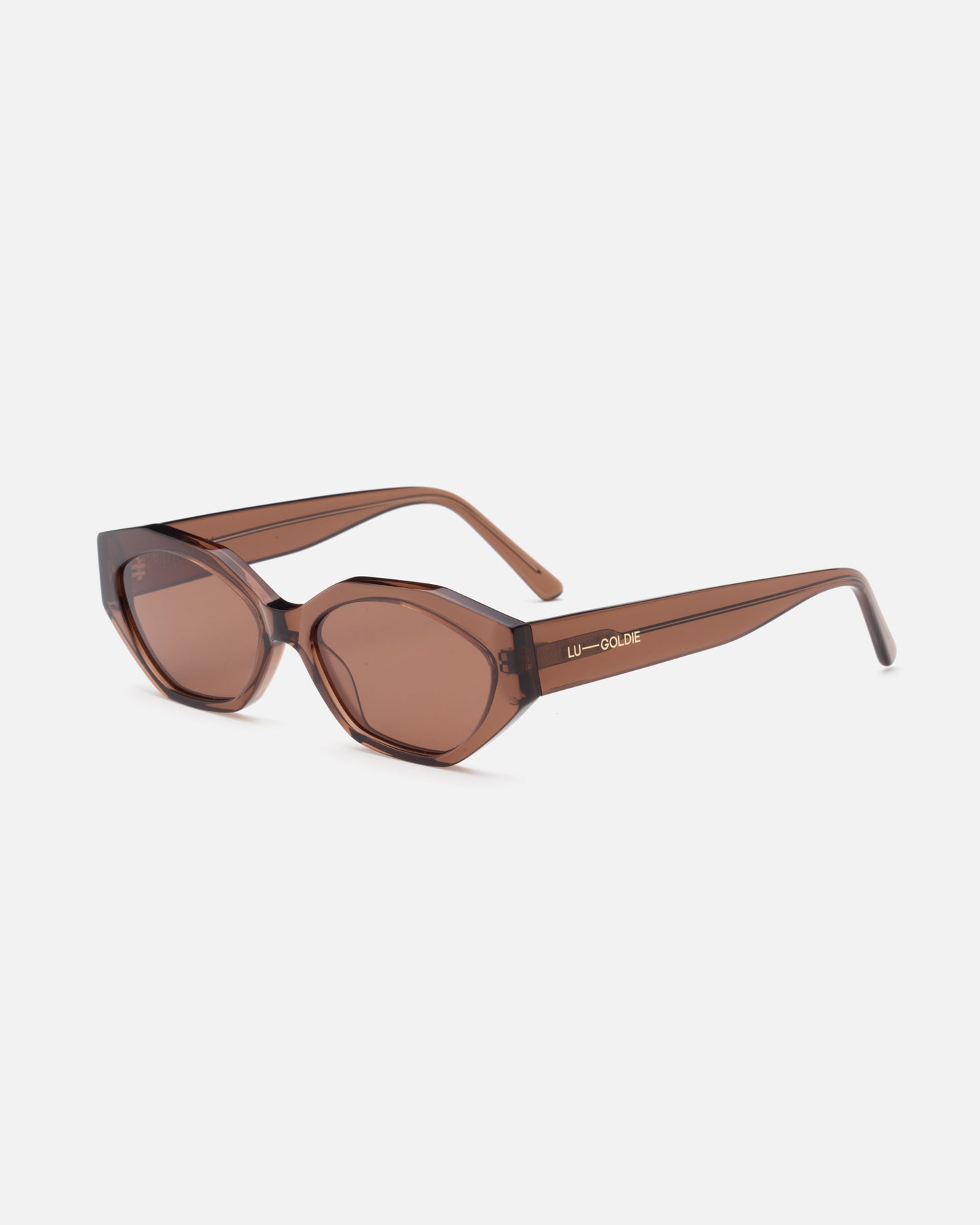 Eliana Sunglasses Espresso | Lu Goldie