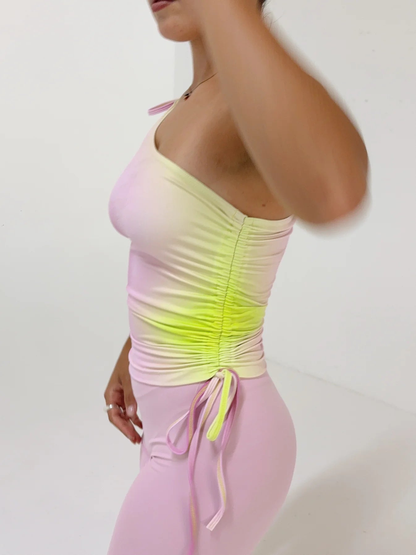 One Shoulder Top - Lemon Pop | Eeyo