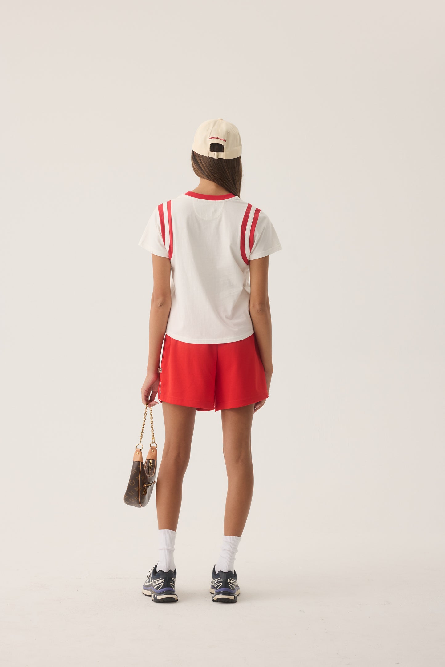 San Juan Baby Tee - Snow | Araminta James