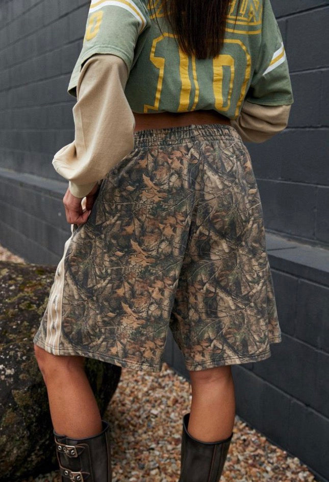 The Desert Camo Jort Shorts | Sabbi