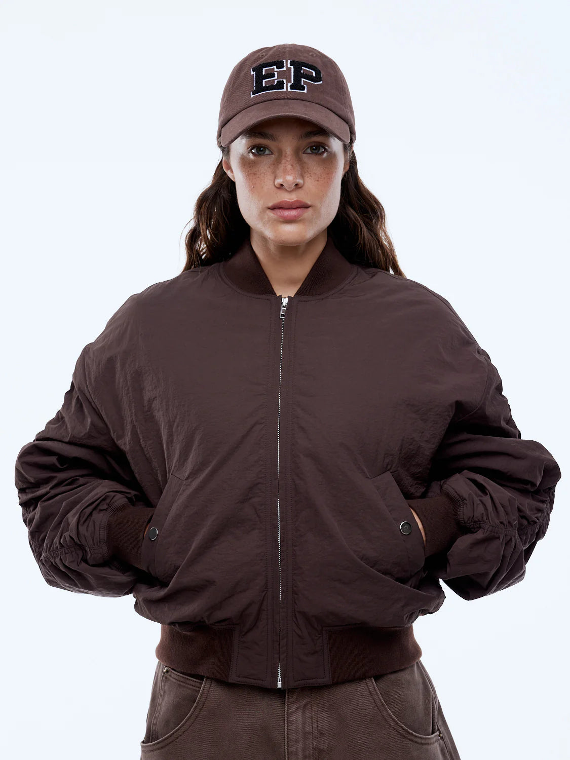 Lulu Bomber - Mocha | Ena Pelly