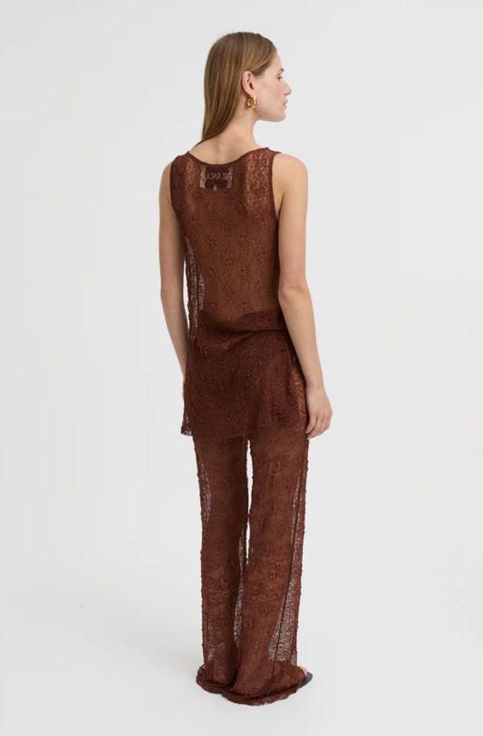 Riven Pants Brown | Blanca