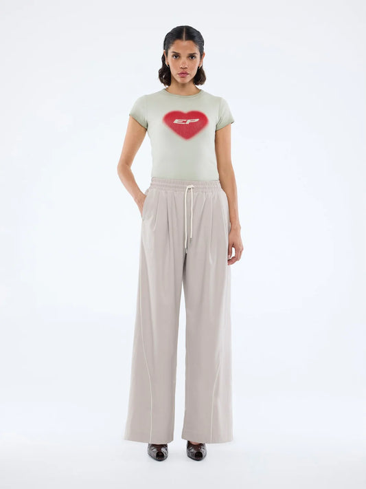 Bowie Wide Leg Pant - Sand| Ena Pelly