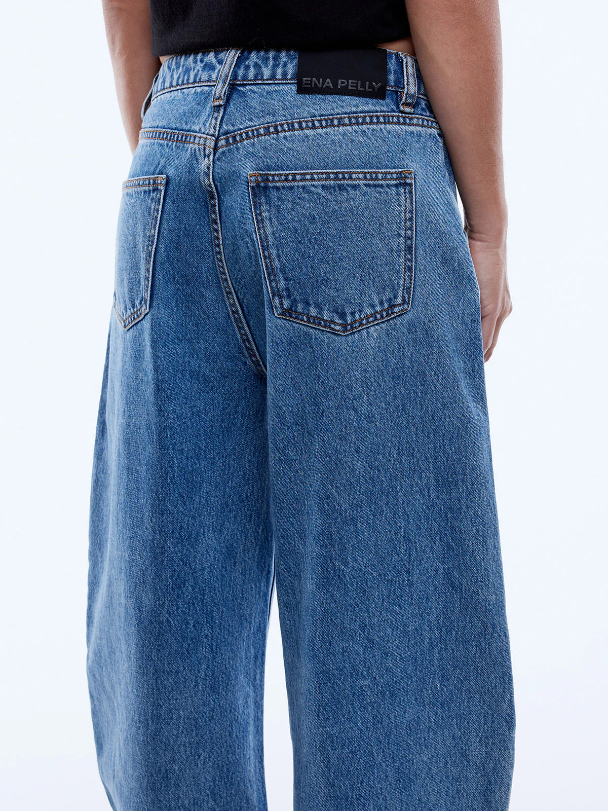 Stella Denim Jean - Mid Indigo | Ena Pelly