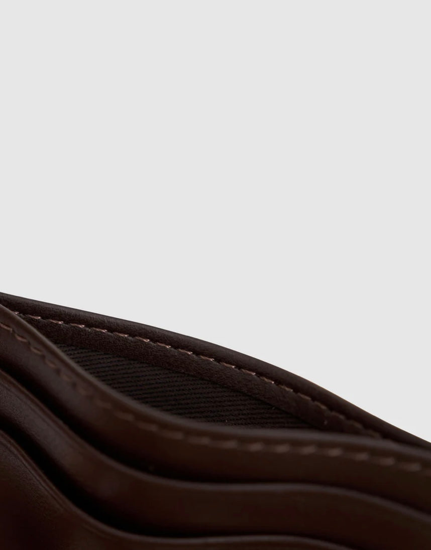 Adie Card Sleeve - Chocolate | Brie Leon