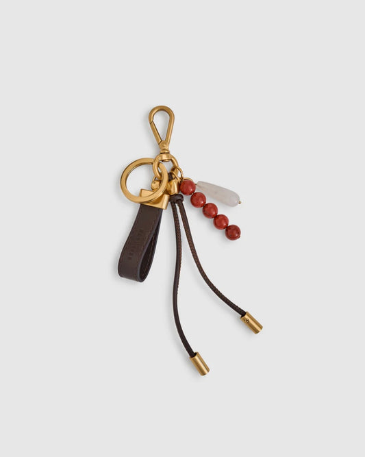 Fia Key Charm - Chocolate | Brie Leon