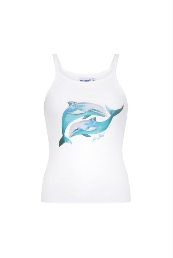 Dolphin Yin Yang Singlet | Sea Street