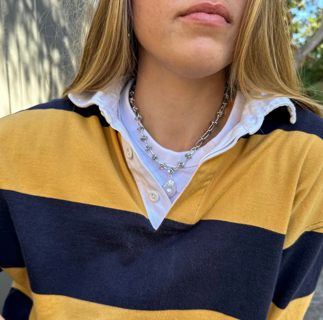 Devin Necklace Silver | Briwok