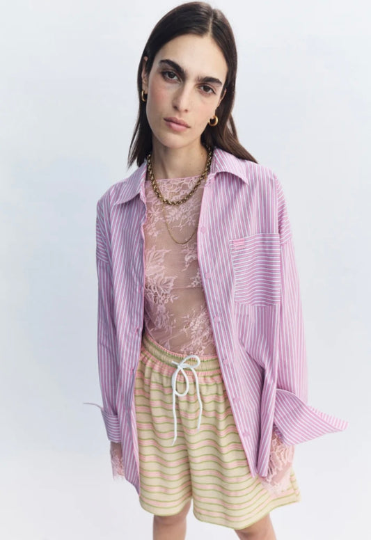 Winslow Shirt - Pink | Blanca