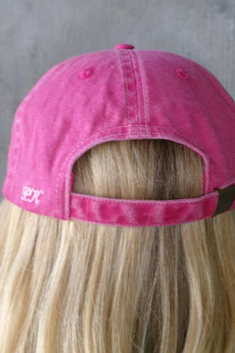 HIBISCUS CAP - WASHED PINK | Pinky & Kamal