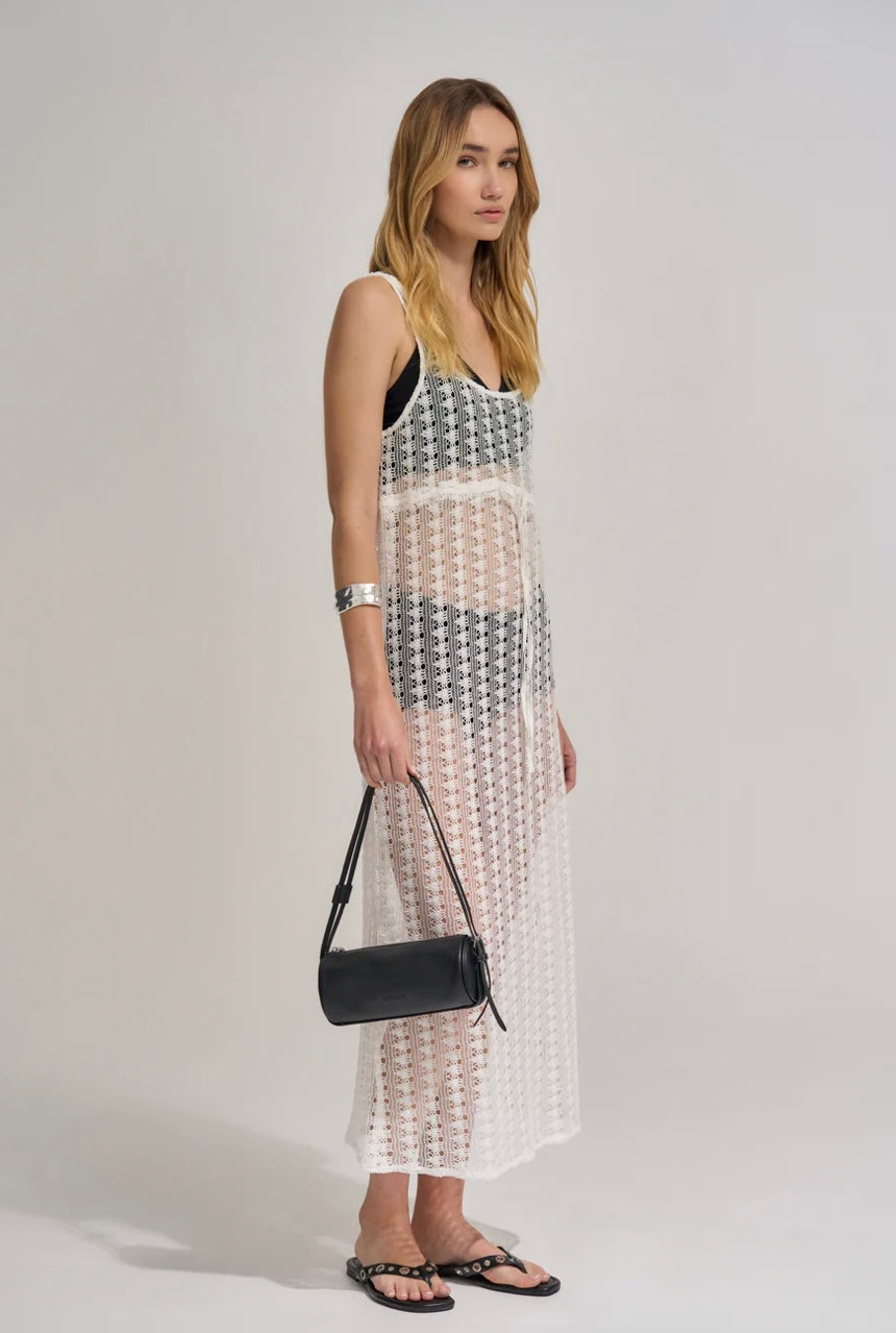 Brooke Mini Barrel Bag - Black | Brie Leon