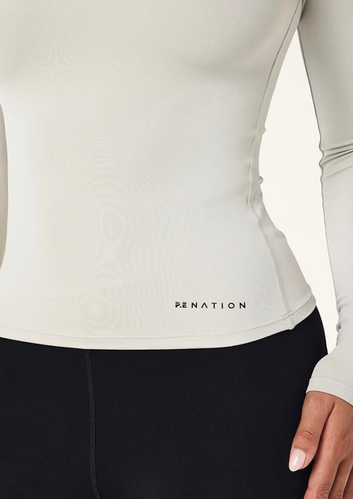 Foundation Long Sleeve Top - Moonstruck | P.E Nation