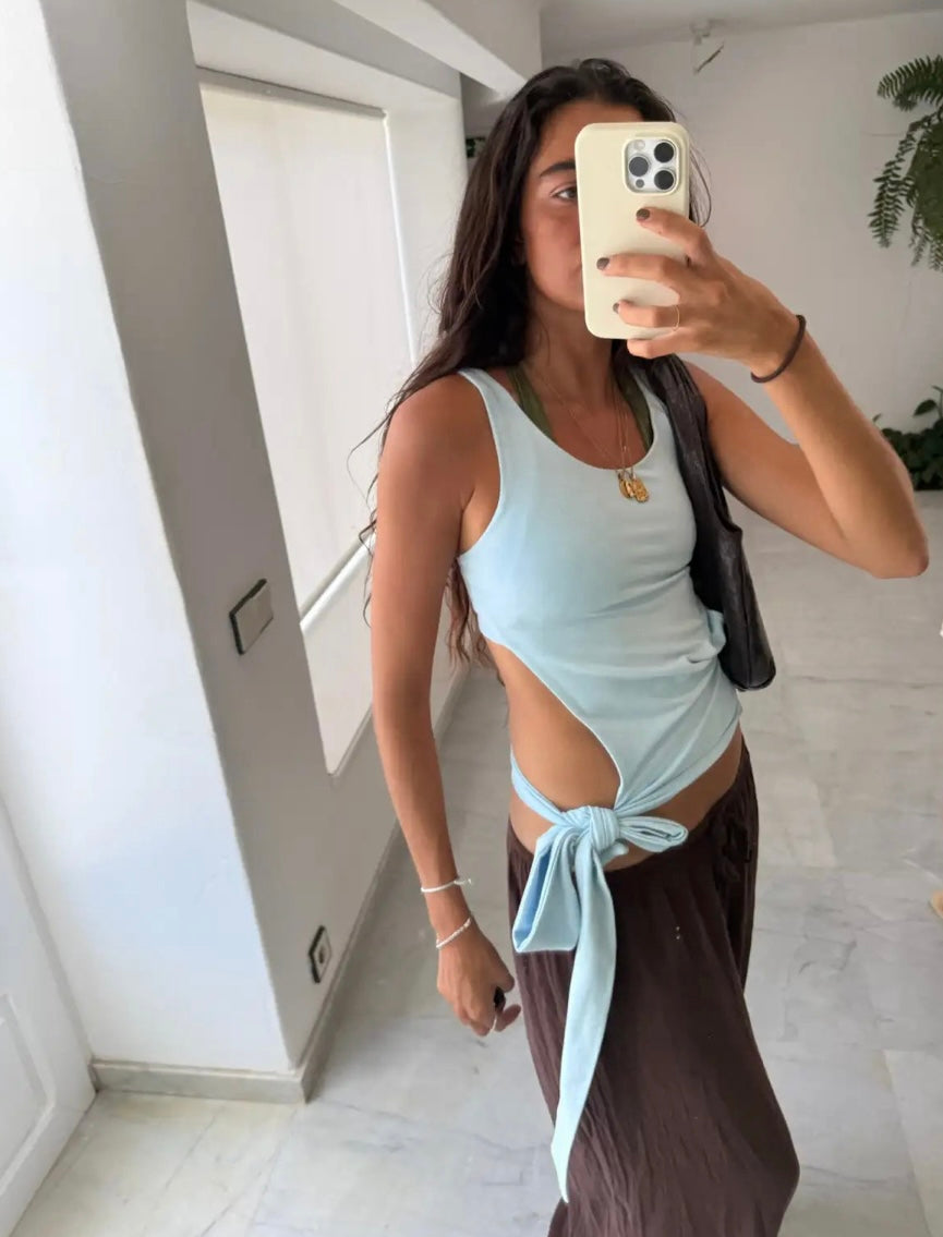 Romy Top - Blue | Susmie’s Collection