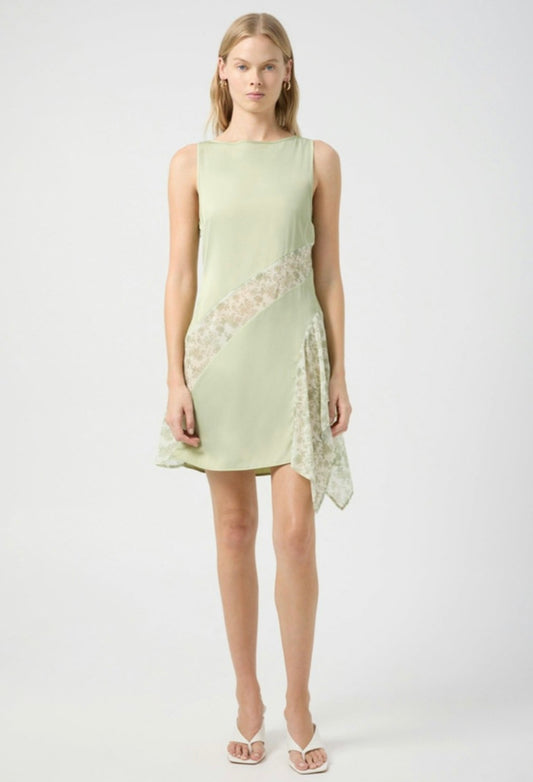 Essence Panelled Mini Dress - Nostalgia Floral | Third Form