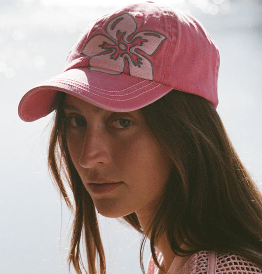 HIBISCUS CAP - WASHED PINK | Pinky & Kamal
