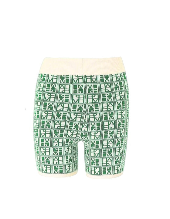 Iconic Yardage Shorts - Green | Juan & Me