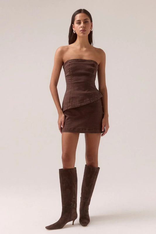 Zyra Bodice - Raisin | Sovere