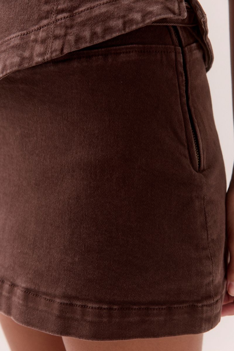 Zyra Skort - Raisin | Sovere