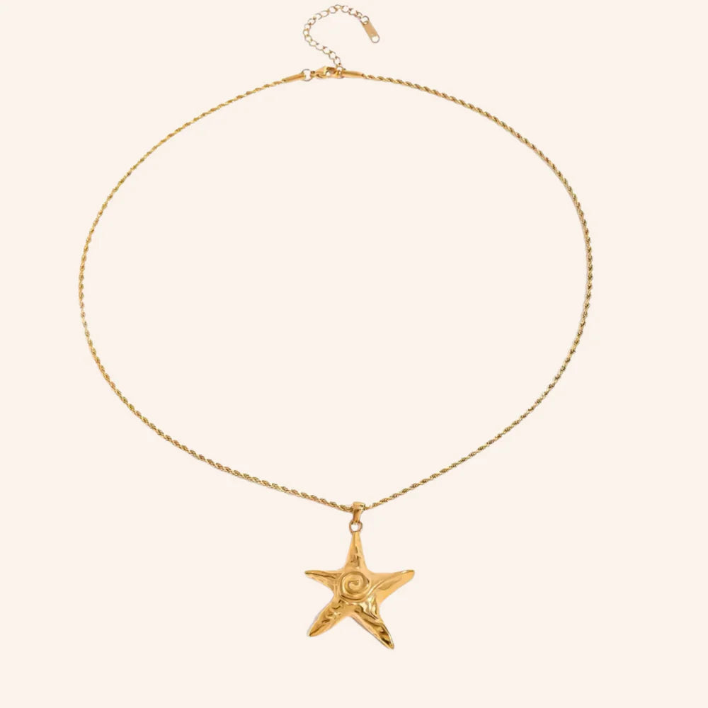 Oceanic Necklace - 18K Gold Plated | We Are Emte