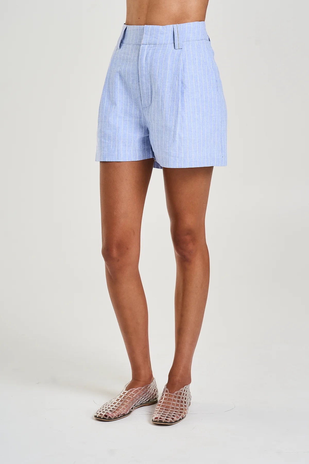 Tailored Shorts - Sea Stripe | Summi Summi