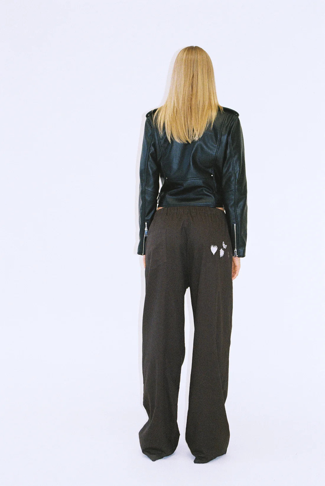 Tattoo Pants - Charcoal | Lottie Hall