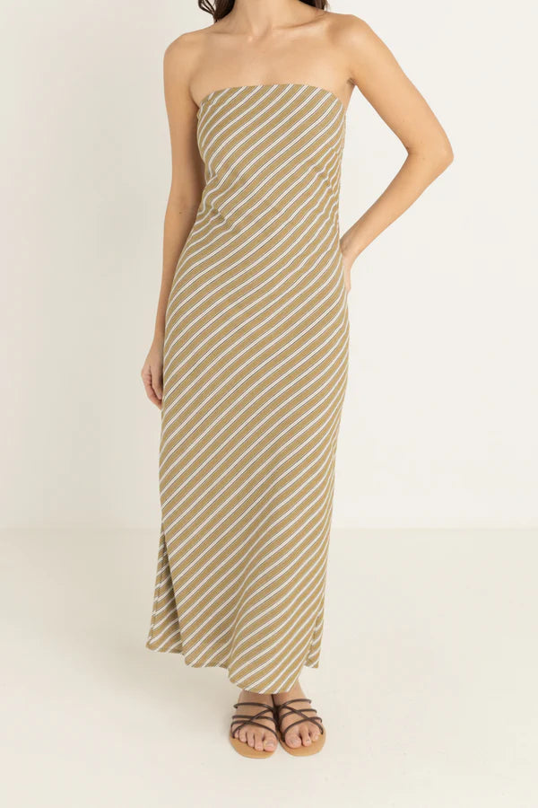 Dalias Bias Cut Midi Dress - Rhythm