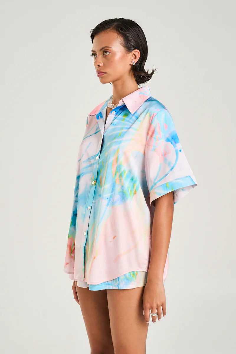 Button Up Shirt - Medusa Phase | Summi Summi
