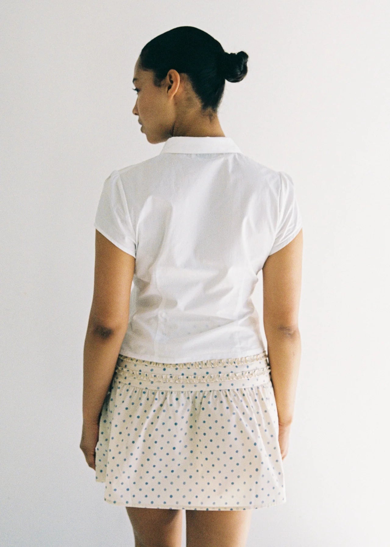 Lina Shirt - White | Juni