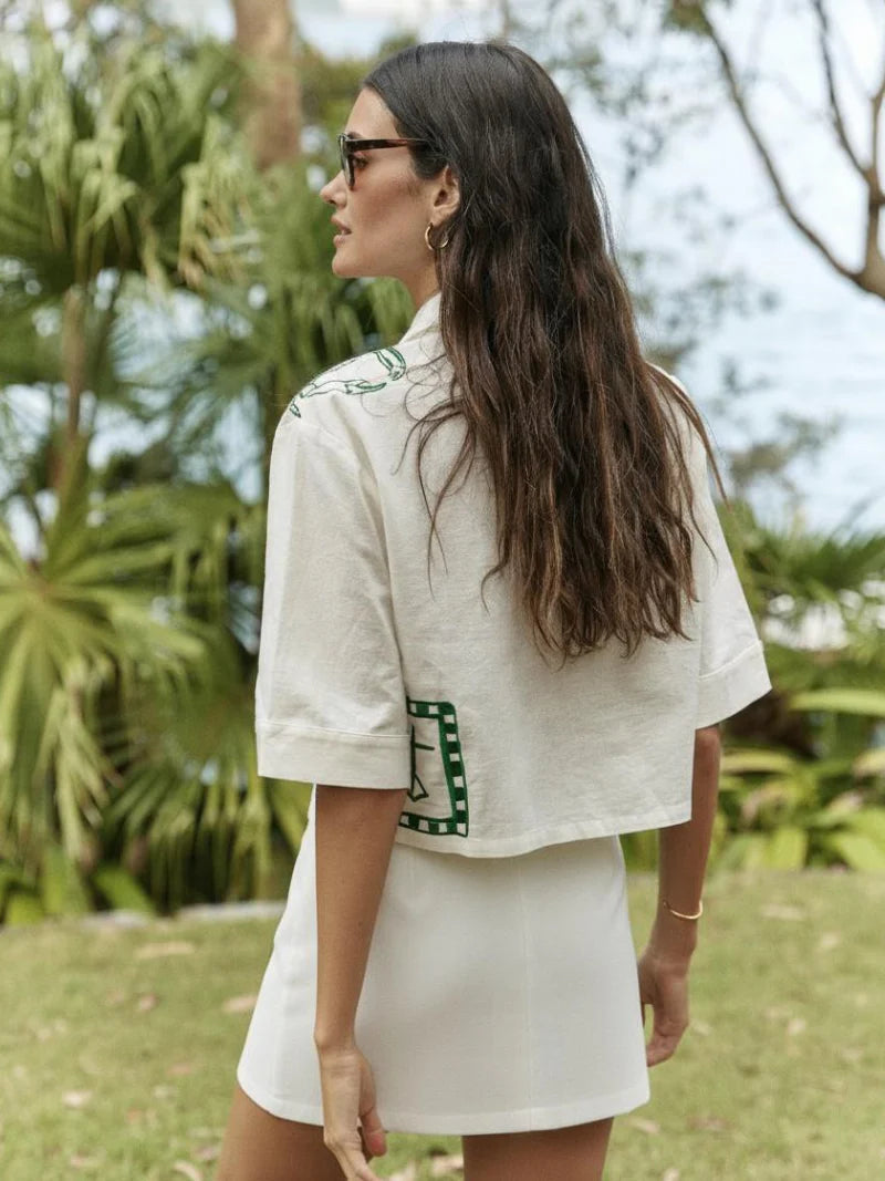 Nacida Skirt - White | Juan & Me