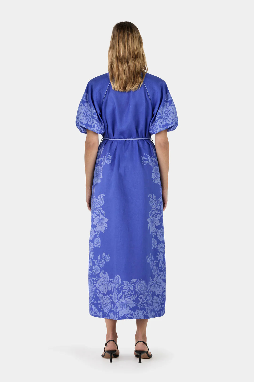 Brioni Midi Dress Baja Bloom | Hansen & Gretel