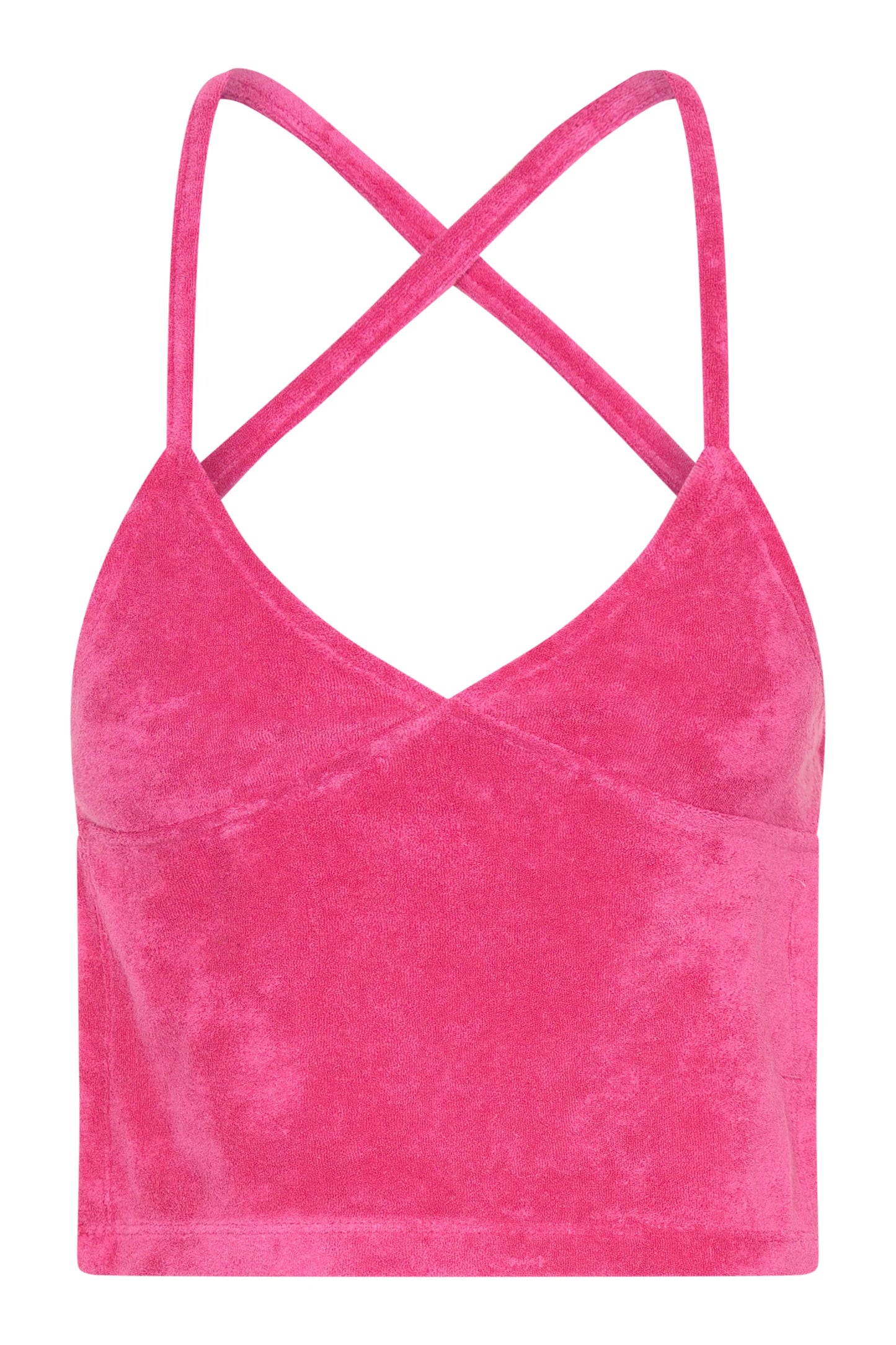 Peggy Backless Top — Pink | Highrack Studios