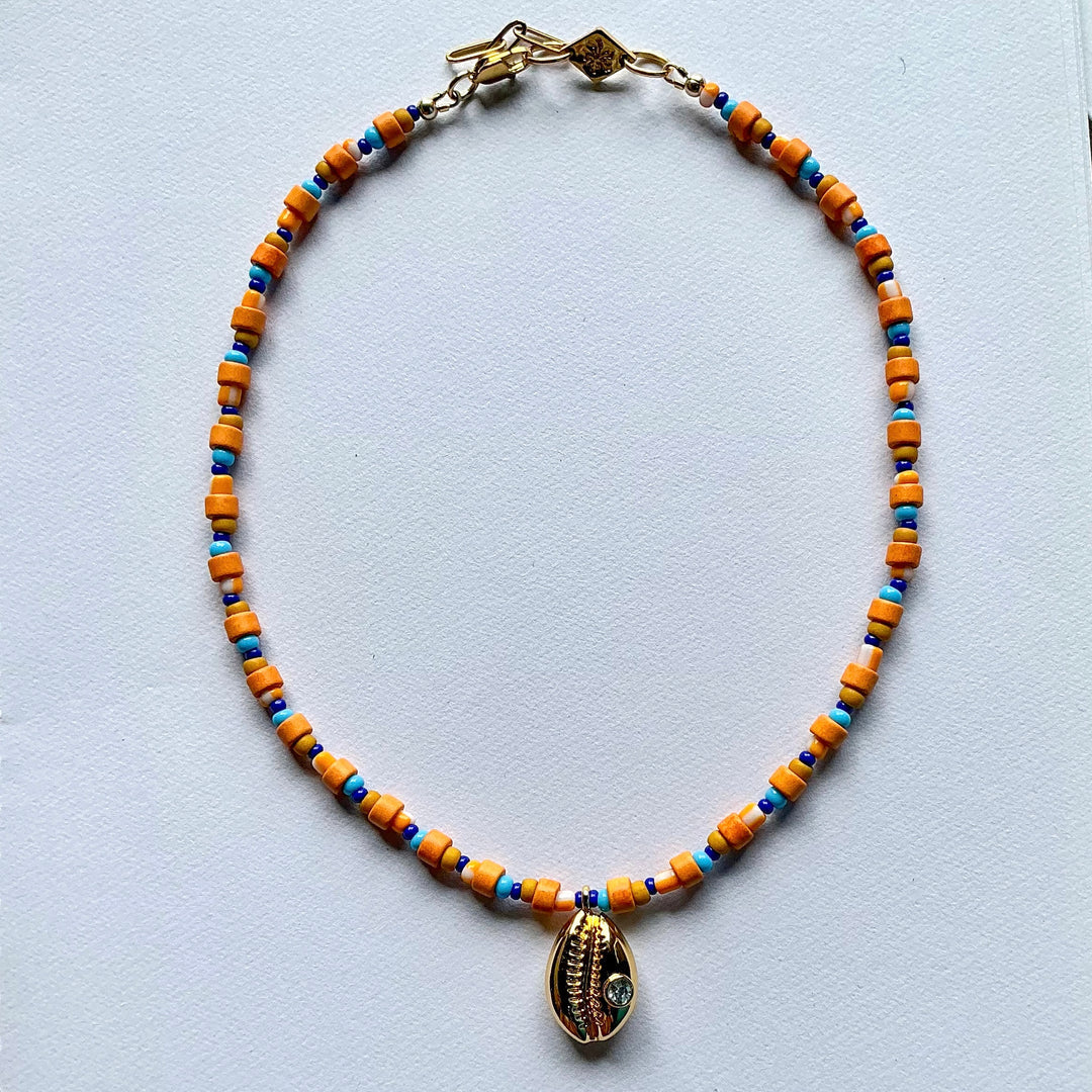 Lily Necklace Gold | Briwok