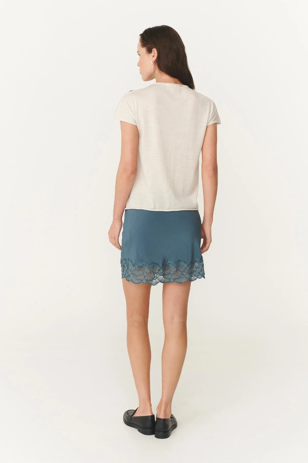Marina Silk Mini Skirt | ROWIE