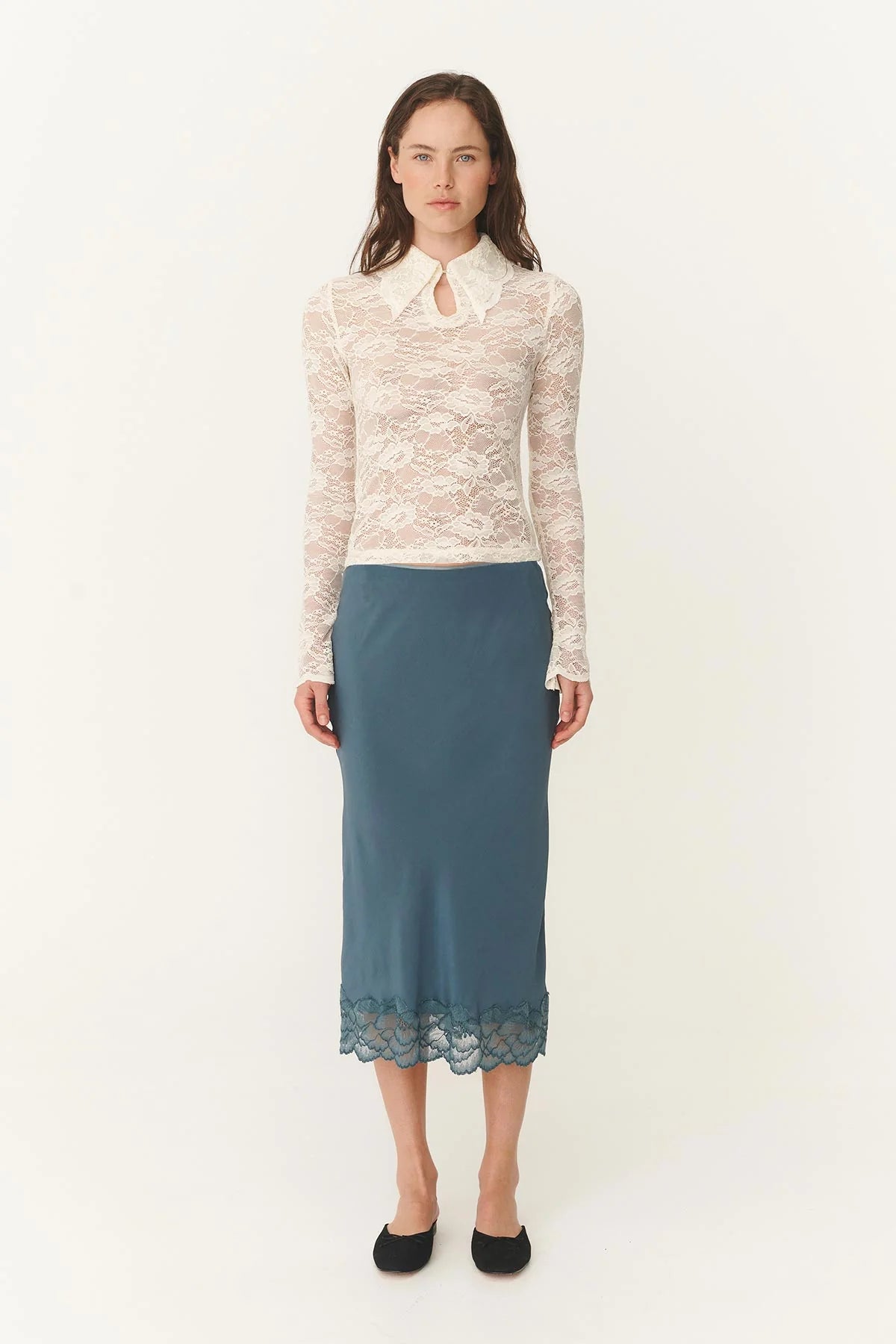 Charlotte Rose Lace Top | ROWIE