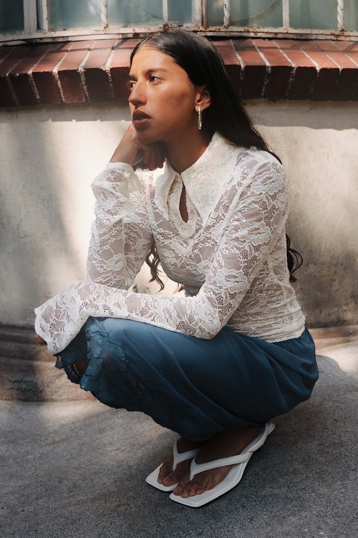 Charlotte Rose Lace Top | ROWIE