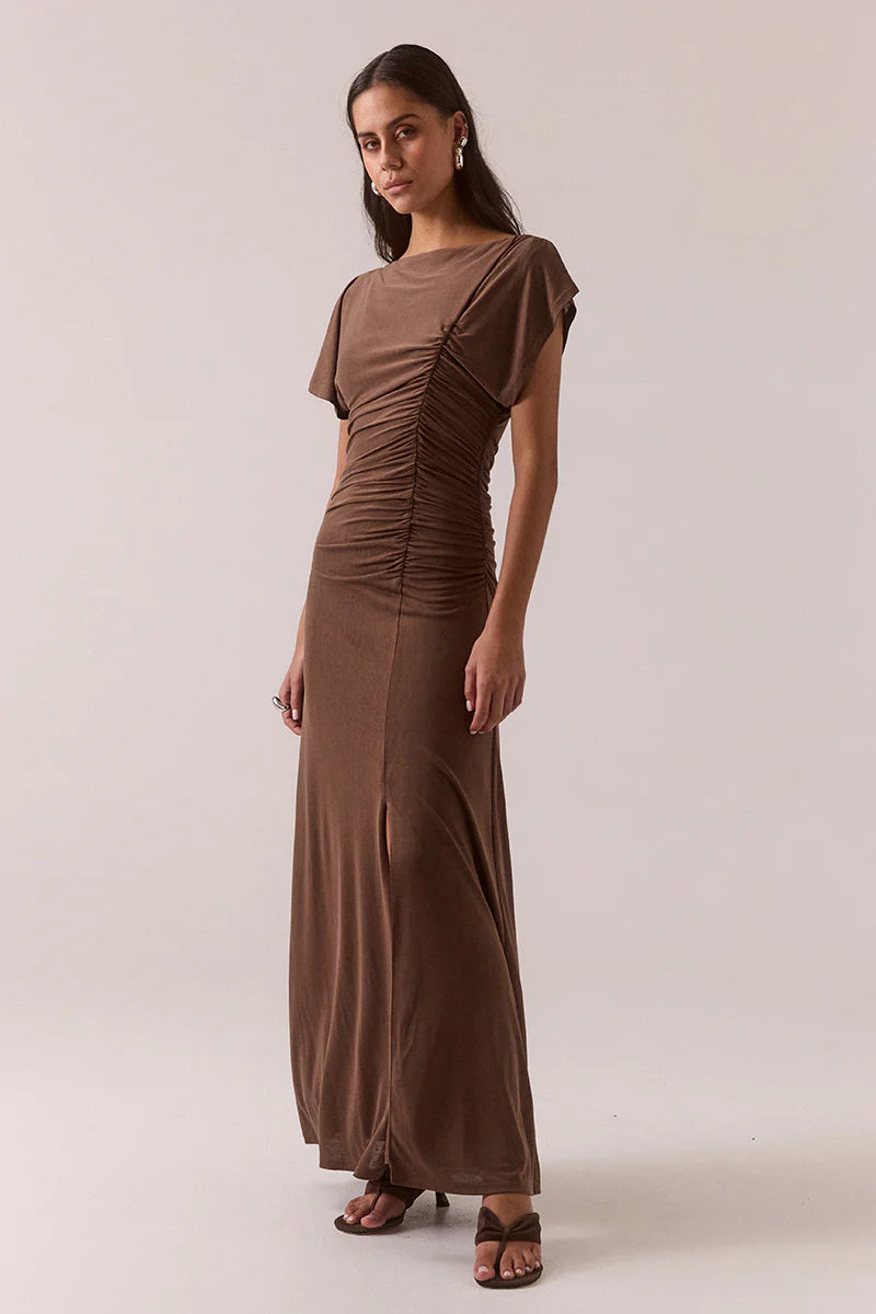 Miro Dress - Brownie | Sovere