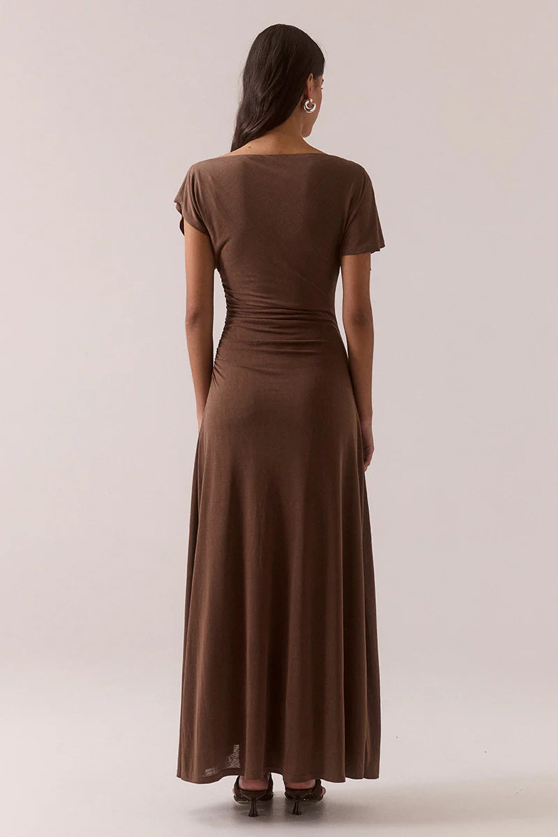 Miro Dress - Brownie | Sovere
