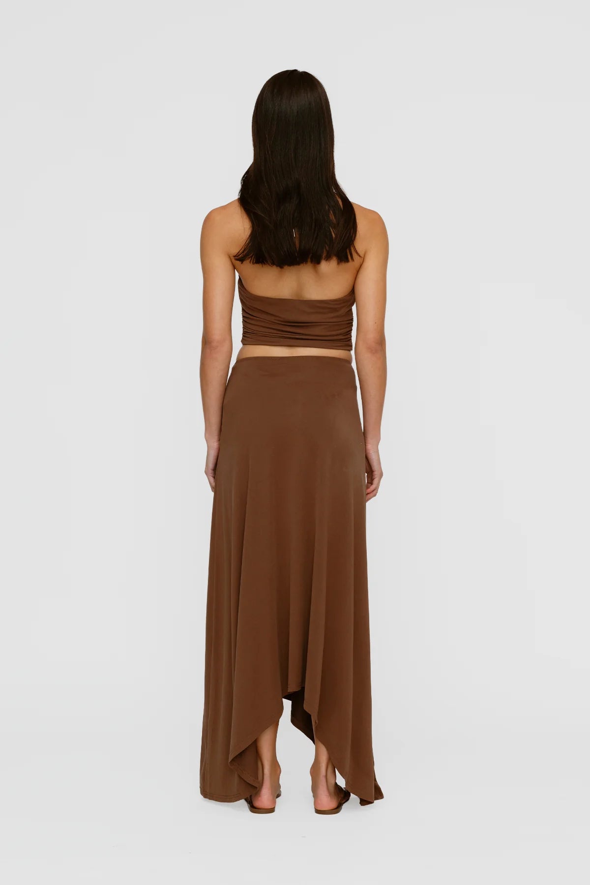 Piero Halter Top - Chocolate | The Wolf Gang