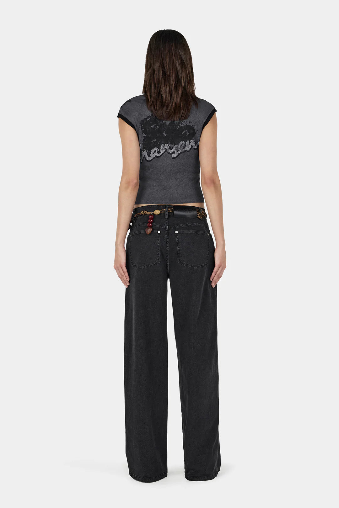 Jacob Tee Vintage Charcoal | Hansen & Gretel