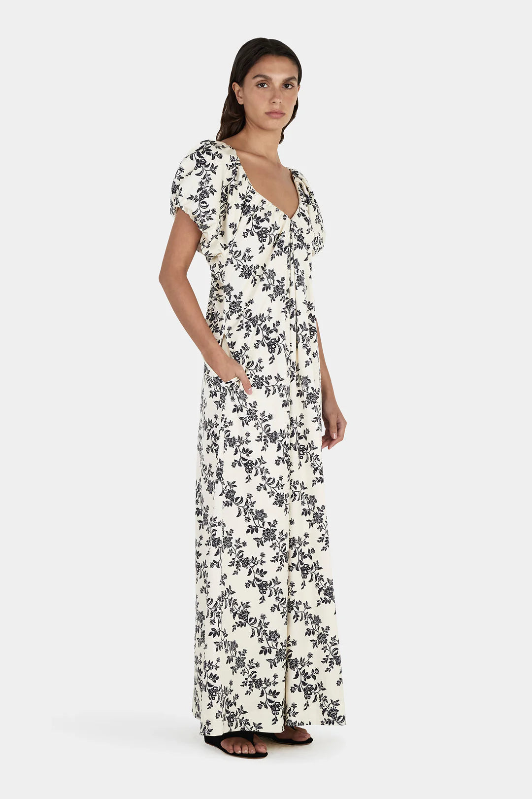 Perri Maxi Dress Moonlight Vine | Hansen & Gretel