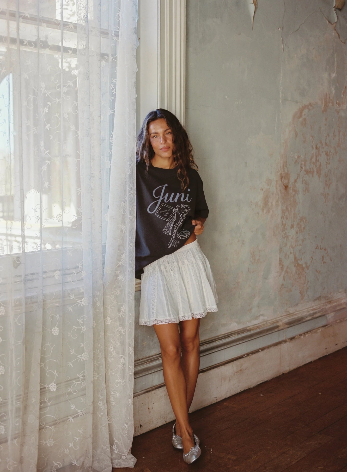 Sofie Skirt - Blanc | Juni