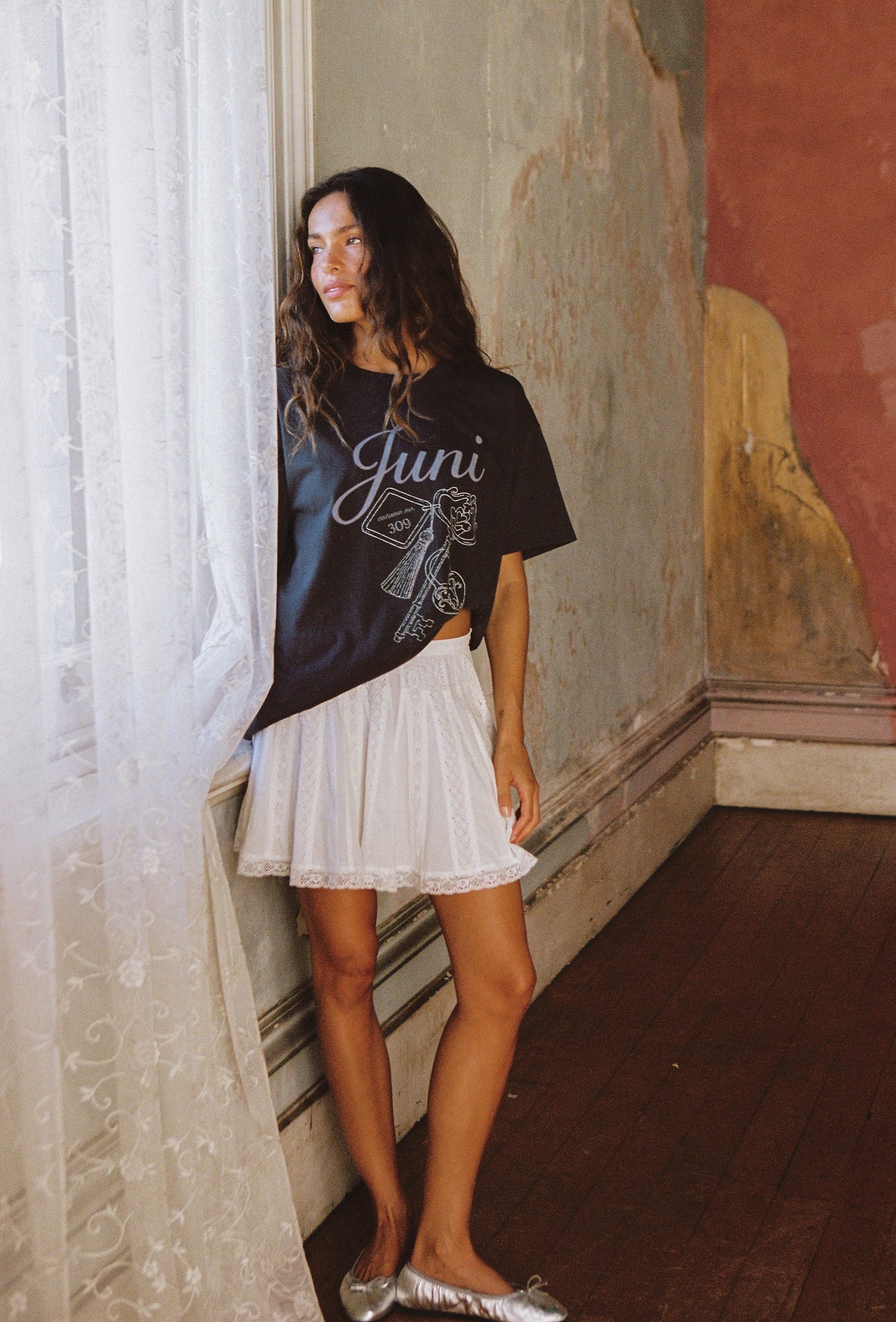 Sofie Skirt - Blanc | Juni