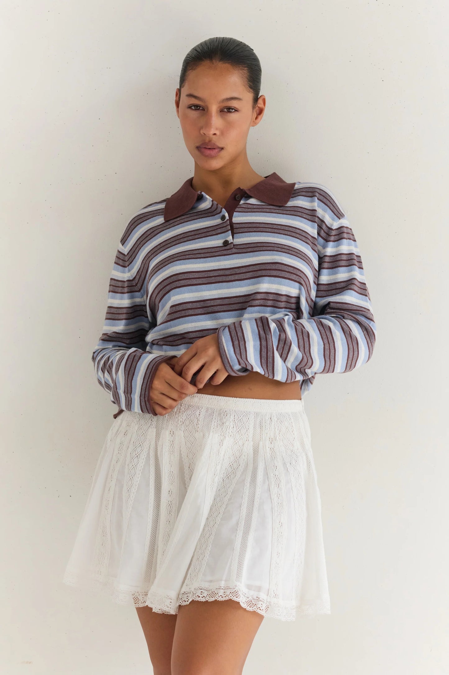 Sofie Skirt - Blanc | Juni