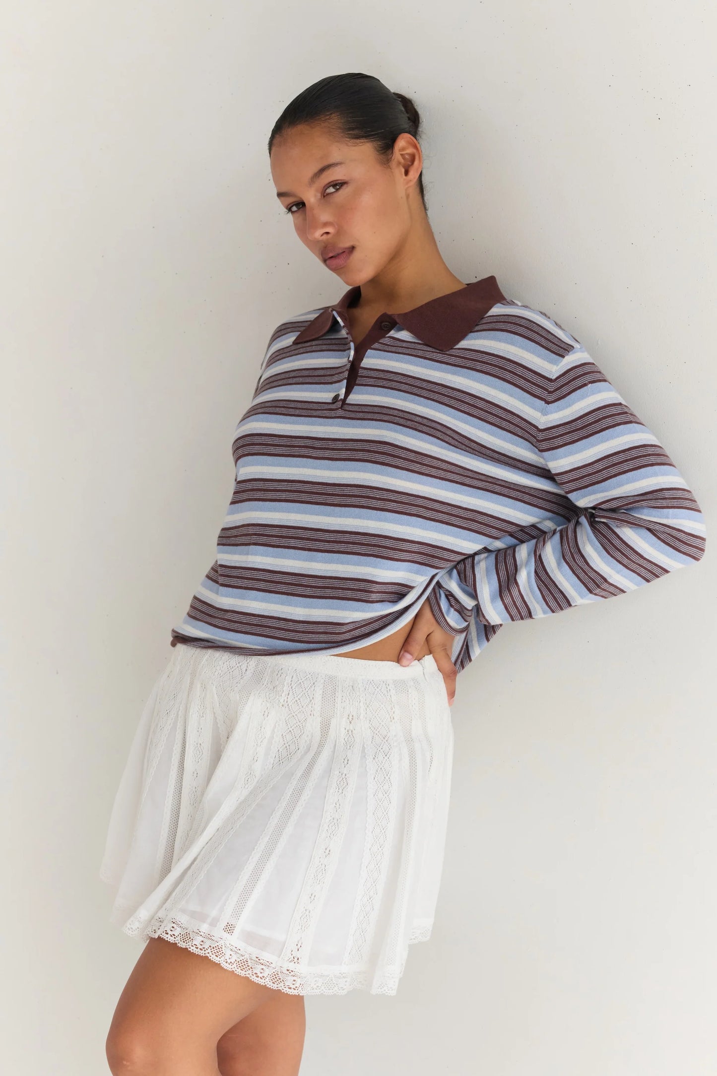 Sofie Skirt - Blanc | Juni