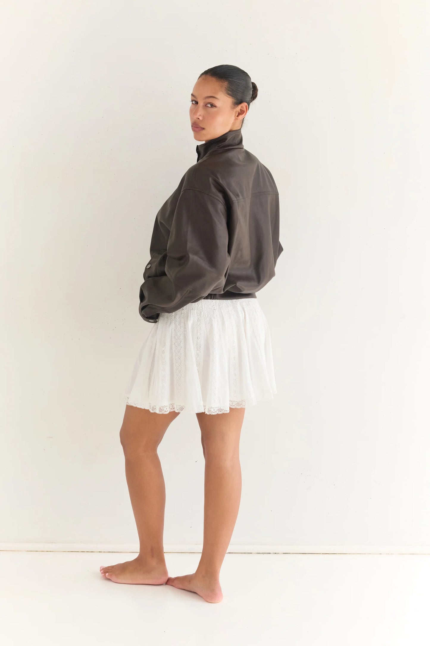 Sofie Skirt - Blanc | Juni