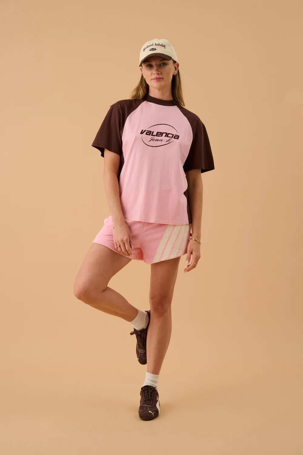Valencia Tee Rose Quartz | Araminta James