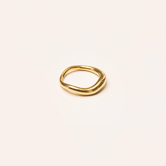 Capri Stacking Ring in 18k Gold Plated