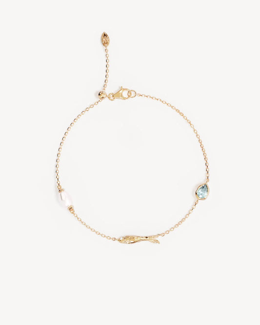 18k Gold Vermeil Wishing Bracelet | By Charlotte